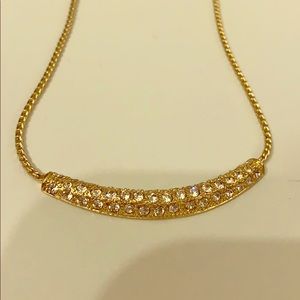 Gold plated necklace